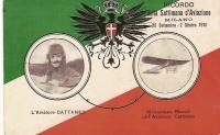 Bartolomeo Cattaneo (Grosio 1883-S.Paolo del Brasile 1949. Secondo italiano a ottenere il brevetto di Pilota.