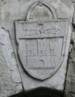Lo stemma dei Venosta da cui è derivato l'attuale stemma civico di Tirano.