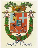 1927.Lo stemma di Tirano entra a far parte dello stemma della Provincia con quello degli altri 4 capoluoghi di mandamento.