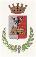 1998-Lo stemma nel bozzetto inviato alla Consulta Araldica per la concessione del titolo di città (Opera di Antonella Brinafico)