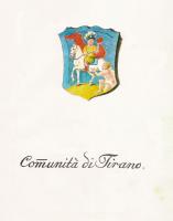 XVIII sec.-Lo stemma vecchio nel"Wappenbuch des Bergell", Sondrio, Biblioteca Rajna