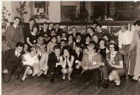 1965 con i coscritti di Tirano
