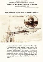 1990-cartolina filatelica in ricordo di Bartolomeo Cattaneo