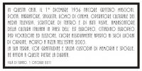 2011, Villa di Tirano, testo dell'epigrafe dettata da Giorgio Luzzi posta sulla casa natale di Grytzko Mascioni il 1° ottobre 20