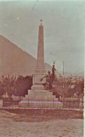 Sondrio, monumento ai caduti per l'indipendenza, foto storica