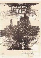 Giatti Remo, ex libris M. Visconti Venosta, 126x110, 1991 
